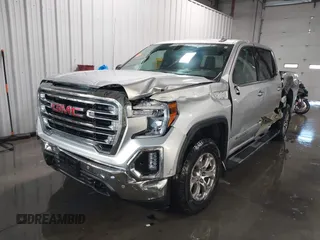 2022 GMC Sierra 1500 Limited SLT with VIN 3GTU9DED9NG214448, listed as a IAAI auction lot 41313168 with 24,571 mi miles. Bid and sale history available at carsss.com. Image 2.