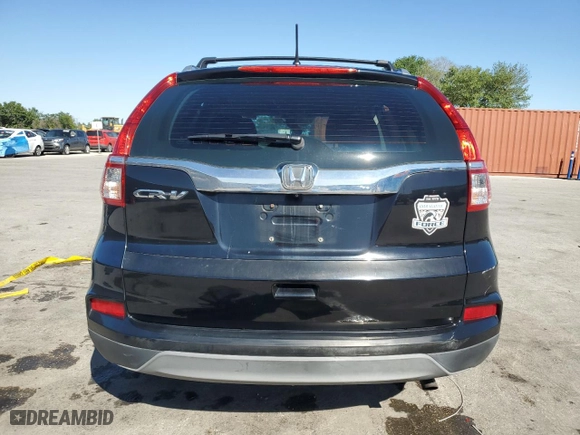 2015 Honda CR-V LX with VIN 3CZRM3H33FG707913, listed as a Copart auction lot 49672895 with 285,642 mi miles and Salvage Title. Bid and sale history available at carsss.com. Image 6.