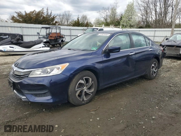 2016 Honda Accord Sedan LX with VIN 1HGCR2F39GA082512, listed as a Copart auction lot 51825565 with Not Provided miles and Salvage Title. Bid and sale history available at carsss.com. Image 1.