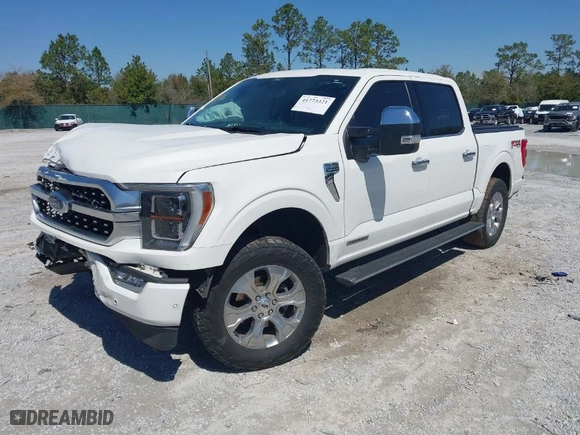 2021 Ford F-150 XL with VIN 1FTFW1ED4MFA85048, listed as a IAAI auction lot 41773321 with 70,207 mi miles. Bid and sale history available at carsss.com. Image 2.