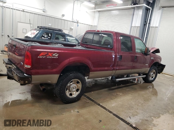 2005 Ford F-350 XL z VIN 1FTWW31P35EA44039, wystawiony jako Copart lot #43583105 z przebiegiem Nie podano mil oraz Czysty tytuł • Clean title. Historia ofert i sprzedaży dostępna na DreamBid. Obrazek 3.