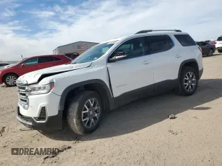 2023 GMC Acadia SLT with VIN 1GKKNML43PZ251864, listed as a Copart auction lot 44423355 with 19,879 mi miles and Salvage Title. Bid and sale history available at DreamBid. Image 1.