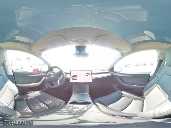 2024 Tesla Model Y with VIN 7SAYGDED3RF202236, listed as a Copart auction lot 50193345 with 2,257 mi miles and Salvage Title. Bid and sale history available at carsss.com. Image 13.