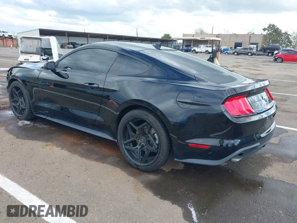 2021 Ford Mustang EcoBoost with VIN 1FA6P8TH2M5155461, listed as a IAAI auction lot 41933697 with 65,034 mi miles. Bid and sale history available at carsss.com. Image 3.