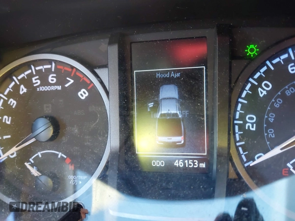 2023 Toyota Tacoma 4WD SR with VIN 3TMCZ5AN9PM559919, listed as a IAAI auction lot 41855044 with 46,153 mi miles. Bid and sale history available at carsss.com. Image 16.