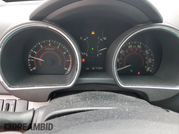 2010 Toyota Highlander with VIN 5TDBK3EH0AS023876, listed as a Copart auction lot 58967145 with 167,494 mi miles and Salvage title. Bid and sale history available at DreamBid. Image 9.
