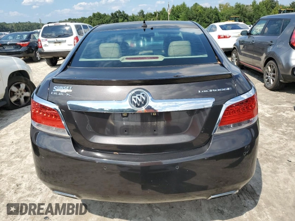 2013 Buick LaCrosse Premium 1 with VIN 1G4GF5E30DF208682, listed as a Copart auction lot 71568954 with 125,640 mi miles and Salvage Title. Bid and sale history available at carsss.com. Image 6.