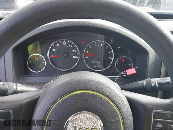 2012 Jeep Liberty Sport with VIN 1C4PJMAK8CW104272, listed as a IAAI auction lot 41841519 with 163,979 mi miles. Bid and sale history available at carsss.com. Image 7.
