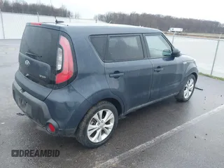 2015 Kia Soul + with VIN KNDJP3A5XF7176615, listed as a IAAI auction lot 41857489 with 107,707 mi miles and . Bid and sale history available at DreamBid. Image 4.
