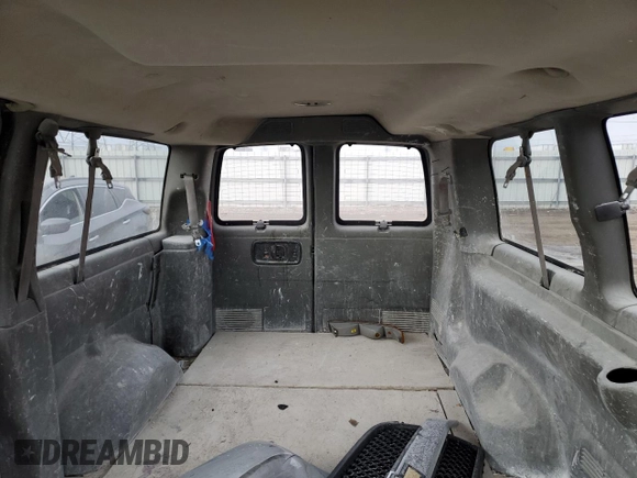 2009 Chevrolet Express Passenger with VIN 1GAHG35K291173593, listed as a Copart auction lot 43442085 with Not provided miles and Salvage title. Bid and sale history available at DreamBid. Image 10.