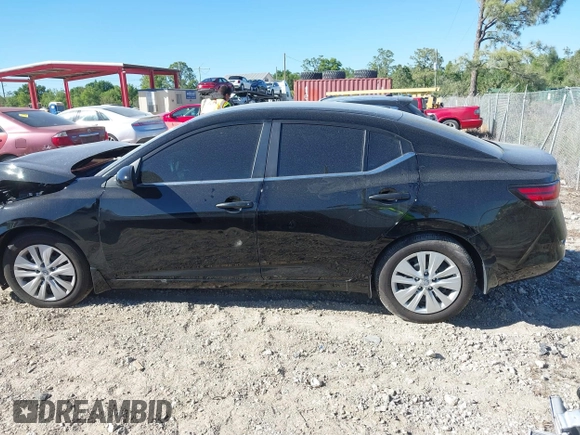 2025 Nissan Sentra S with VIN 3N1AB8BV4SY218427, listed as a IAAI auction lot 41751338 with 9,756 mi miles and . Bid and sale history available at DreamBid. Image 14.