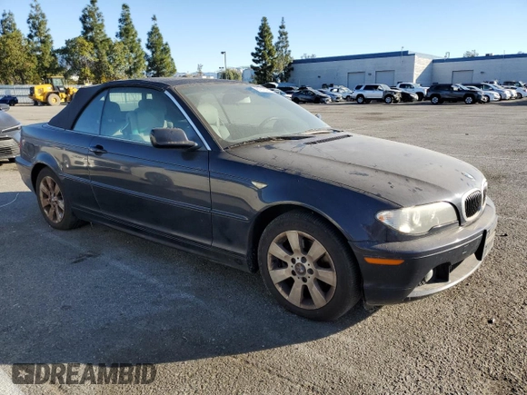 2006 BMW 3 Series 325Ci with VIN WBABW33496PX87583, listed as a Copart auction lot 87976275 with 193,151 mi miles and Clean Title. Bid and sale history available at carsss.com. Image 4.