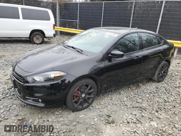 2013 Dodge Dart SXT with VIN 1C3CDFBA5DD332660, listed as a Copart auction lot 45842695 with 168,152 mi miles and Salvage Title. Bid and sale history available at carsss.com. Image 1.