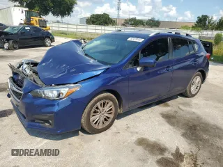 2017 Subaru Impreza Premium with VIN 4S3GTAB6XH3728724, listed as a Copart auction lot 62428045 with 114,255 mi miles and Salvage title. Bid and sale history available at DreamBid. Image 1.