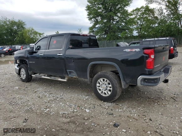 2022 Chevrolet Silverado 3500HD LTZ with VIN 1GC4YUEY5NF353337, listed as a Copart auction lot 62393394 with 51,284 mi miles and Salvage Title. Bid and sale history available at carsss.com. Image 2.