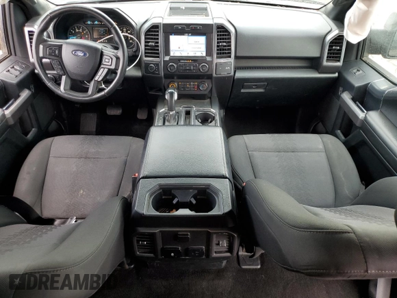 2019 Ford F-150 XL with VIN 1FTEW1EP4KFD32054, listed as a Copart auction lot 63622085 with 76,386 mi miles and Salvage title. Bid and sale history available at DreamBid. Image 8.