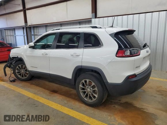 2020 Jeep Cherokee Altitude z VIN 1C4PJMLB7LD527790, wystawiony jako Copart lot #55960455 z przebiegiem Nie podano mil oraz Szkoda całkowita • Salvage title. Historia ofert i sprzedaży dostępna na DreamBid. Obrazek 2.