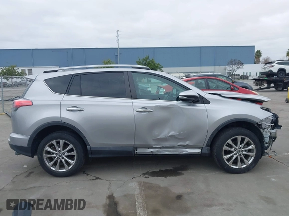 2017 Toyota RAV4 Limited with VIN 2T3YFREV0HW403543, listed as a IAAI auction lot 41448264 with 17,529 mi miles. Bid and sale history available at carsss.com. Image 14.