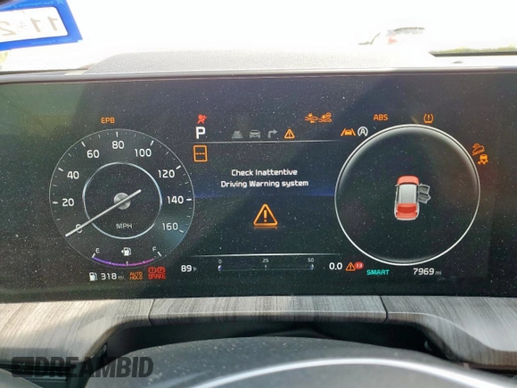 2024 Kia Telluride SX z VIN 5XYP54GCXRG544701, wystawiony jako Copart lot #58526005 z przebiegiem 7 969 mil mil oraz Szkoda całkowita • Salvage title. Historia ofert i sprzedaży dostępna na DreamBid. Obrazek 9.