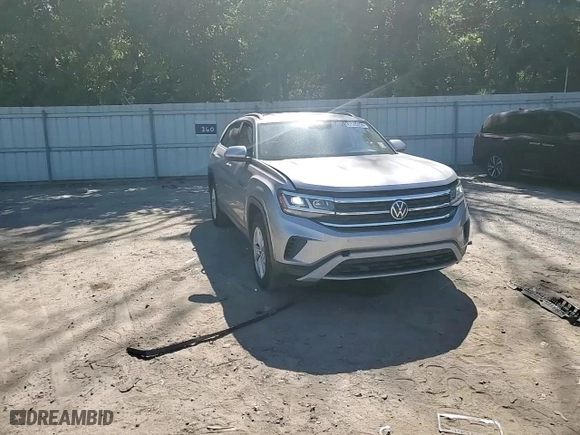 2021 Volkswagen Atlas Cross Sport 2.0T S with VIN 1V2GC2CAXMC234056, listed as a Copart auction lot 67845224 with 75,937 mi miles and Salvage Title. Bid and sale history available at carsss.com. Image 12.