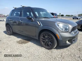 2013 MINI Countryman S with VIN WMWZC3C58DWP21027, listed as a Copart auction lot 57326575 with 108,151 mi miles and Clean title. Bid and sale history available at DreamBid. Image 4.