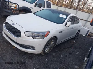 2015 Kia K900 Luxury with VIN KNALW4D47F6023343, listed as a IAAI auction lot 41326579 with 214,113 mi miles. Bid and sale history available at carsss.com. Image 17.