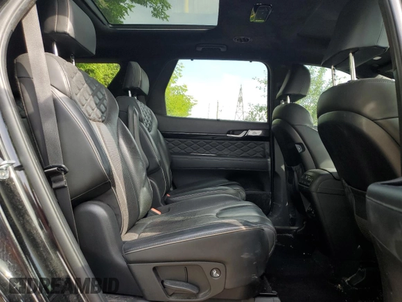 2020 Hyundai Palisade Limited z VIN KM8R5DHE8LU121965, wystawiony jako Copart lot #58702735 z przebiegiem 145 072 mil mil oraz Szkoda całkowita • Salvage title. Historia ofert i sprzedaży dostępna na DreamBid. Obrazek 11.