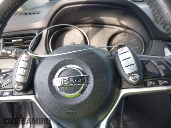 2017 Nissan Rogue SV with VIN KNMAT2MV1HP583081, listed as a IAAI auction lot 42156332 with 105,723 mi miles. Bid and sale history available at carsss.com. Image 11.