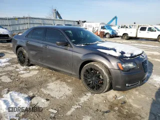 2014 Chrysler 300 with VIN 2C3CCAGG1EH379210, listed as a Copart auction lot 45446885 with 116,613 mi miles and Salvage Title. Bid and sale history available at carsss.com. Image 4.