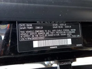 2009 Volvo V50 2.4L с VIN YV1MW390992466607, выставлен на аукционе Copart как лот 71972384 с пробегом 93 568 миль миль и Чистый • Clean title. История ставок и продаж доступна на DreamBid. Изображение 12.