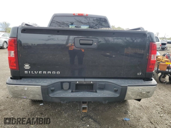 2012 Chevrolet Silverado 1500 LT with VIN 1GCPKSE78CF195115, listed as a Copart auction lot 51840535 with 191,985 mi miles and Salvage Title. Bid and sale history available at DreamBid. Image 6.