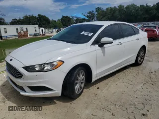 2017 Ford Fusion SE with VIN 3FA6P0HD5HR298270, listed as a Copart auction lot 61651715 with 129,046 mi miles and Clean title. Bid and sale history available at DreamBid. Image 1.