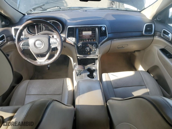 2014 Jeep Grand Cherokee Overland with VIN 1C4RJFCG8EC437489, listed as a Copart auction lot 41781595 with 174,862 mi miles and Salvage Title. Bid and sale history available at carsss.com. Image 8.