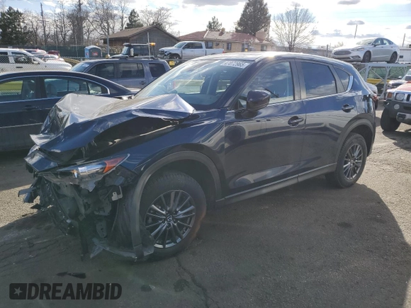 2019 Mazda CX-5 Touring with VIN JM3KFBCM5K0659204, listed as a Copart auction lot 47072965 with 53,864 mi miles and Salvage Title. Bid and sale history available at carsss.com. Image 1.