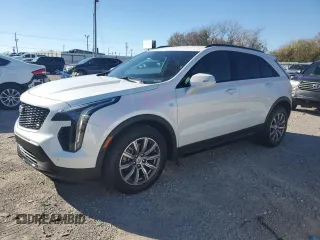 2022 Cadillac XT4 FWD Sport with VIN 1GYFZER42NF100375, listed as a Copart auction lot 80194004 with 47,635 mi miles and Clean Title. Bid and sale history available at carsss.com. Image 1.