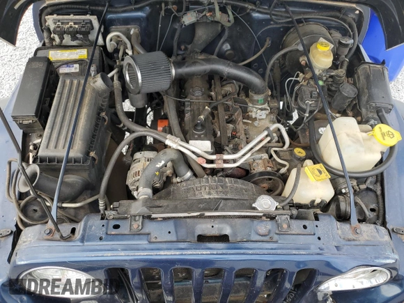 2001 Jeep Wrangler Sport with VIN 1J4FA49S41P335459, listed as a Copart auction lot 72831244 with 161,464 mi miles and Salvage Title. Bid and sale history available at carsss.com. Image 13.