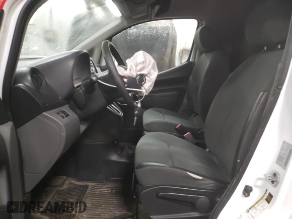 2015 Nissan NV200 S with VIN 3N6CM0KN5FK697416, listed as a Copart auction lot 52346025 with 241,224 mi miles and Salvage title. Bid and sale history available at DreamBid. Image 7.