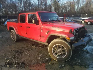2022 Jeep Gladiator Willys с VIN 1C6JJTAM3NL162559, выставлен на аукционе Copart как лот 82410704 с пробегом 54 457 миль миль и Списание • Salvage title. История ставок и продаж доступна на DreamBid. Изображение 4.