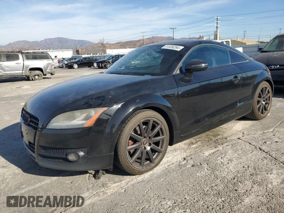 2009 Audi TT Prem with VIN TRUHF38J191007648, listed as a Copart auction lot 81559284 with 177,650 mi miles and Clean Title. Bid and sale history available at carsss.com. Image 1.