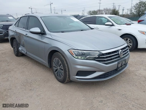2021 Volkswagen Jetta S with VIN 3VWC57BU0MM018103, listed as a IAAI auction lot 41644417 with 59,579 mi miles. Bid and sale history available at carsss.com. Image 1.
