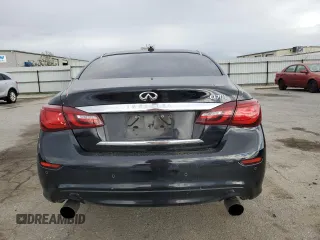 2015 Infiniti Q70 z VIN JN1BY1PP4FM600745, wystawiony jako Copart lot #44411015 z przebiegiem 80 509 mil mil oraz Szkoda całkowita • Salvage title. Historia ofert i sprzedaży dostępna na DreamBid. Obrazek 6.