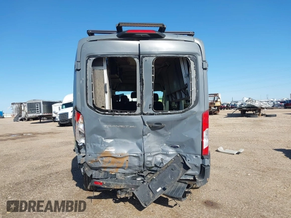 2023 Ford Transit Passenger XL with VIN 1FBAX9CG3PKB41256, listed as a IAAI auction lot 41967907 with 4,743 mi miles and . Bid and sale history available at DreamBid. Image 17.