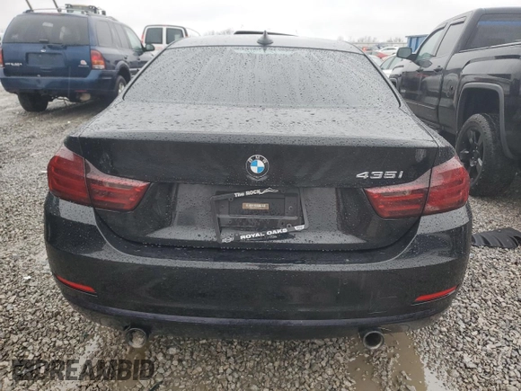 2016 BMW 4 Series 435i z VIN WBA3R1C52GK529414, wystawiony jako Copart lot #44433205 z przebiegiem 167 240 mil mil oraz Szkoda całkowita • Salvage title. Historia ofert i sprzedaży dostępna na DreamBid. Obrazek 6.