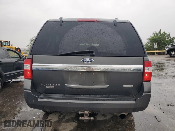 2015 Ford Expedition Max Platinum z VIN 1FMJK1MT2FEF03416, wystawiony jako Copart lot #58813525 z przebiegiem 174 634 mil mil oraz Szkoda całkowita • Salvage title. Historia ofert i sprzedaży dostępna na DreamBid. Obrazek 6.
