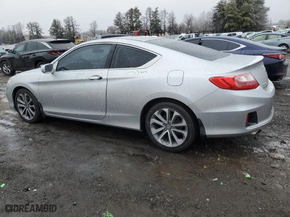 2014 Honda Accord Coupe EX-L with VIN 1HGCT2B86EA007105, listed as a Copart auction lot 44216105 with 107,552 mi miles and Salvage Title. Bid and sale history available at carsss.com. Image 2.