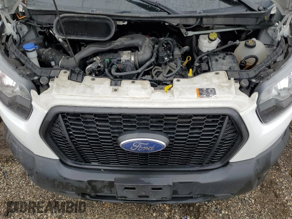 2022 Ford Transit Cargo with VIN 1FTBR2X89NKA80612, listed as a Copart auction lot 56966195 with 55,119 mi miles and Non repairable. Bid and sale history available at DreamBid. Image 12.