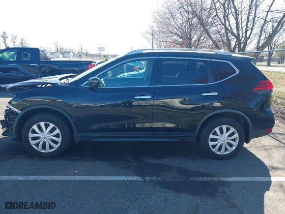2017 Nissan Rogue SV with VIN JN8AT2MV2HW262225, listed as a IAAI auction lot 41905185 with 95,250 mi miles. Bid and sale history available at carsss.com. Image 14.