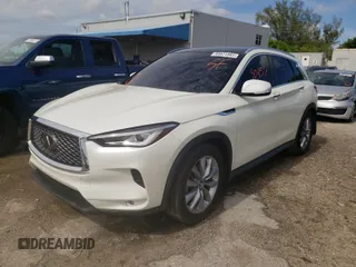 2019 Infiniti QX50 Luxe with VIN 3PCAJ5M13KF137147, listed as a Copart auction lot 64635424 with 30,857 mi miles and Clean Title. Bid and sale history available at DreamBid. Image 2.