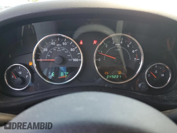 2012 Jeep Wrangler Sport с VIN 1C4AJWAG9CL157805, выставлен на аукционе Copart как лот 65205905 с пробегом 249 221 миль миль и Чистый • Clean title. История ставок и продаж доступна на DreamBid. Изображение 9.