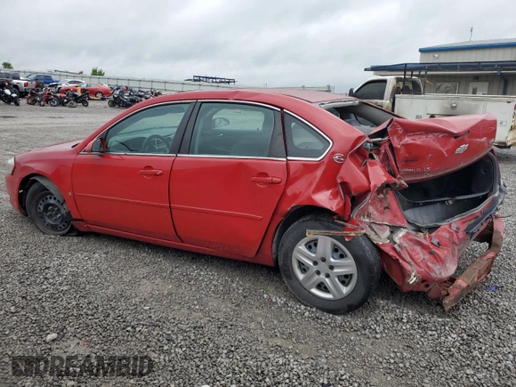 2008 Chevrolet Impala LS z VIN 2G1WB55K389125838, wystawiony jako Copart lot #54383045 z przebiegiem 189 835 mil mil oraz Szkoda całkowita • Salvage title. Historia ofert i sprzedaży dostępna na DreamBid. Obrazek 2.